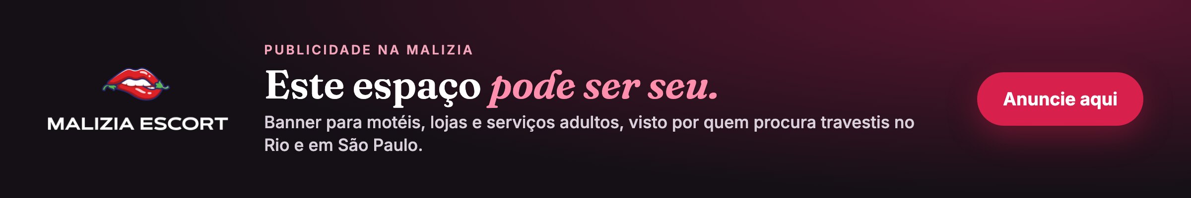 Publicidade: Malizia: anuncie aqui